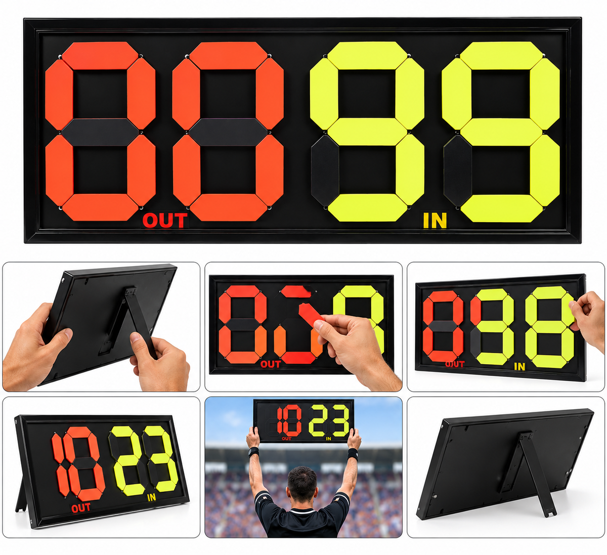 Tableau de remplacement pour arbitre