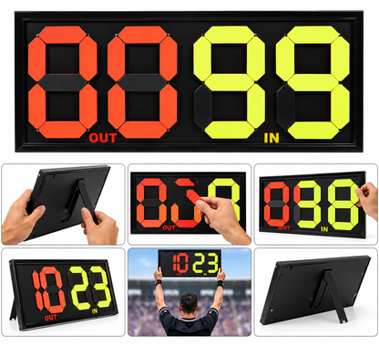 Tableau de remplacement pour arbitre
