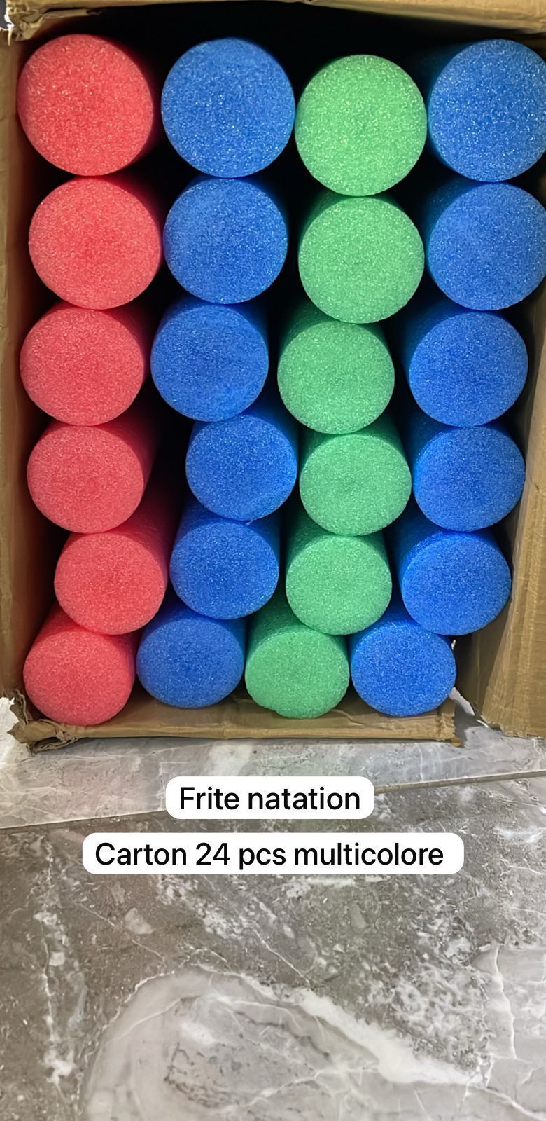 Frite de natation en mousse – Multicolore