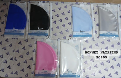 Bonnet de natation en silicone