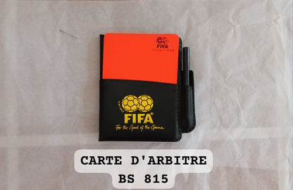 carte d'arbitre