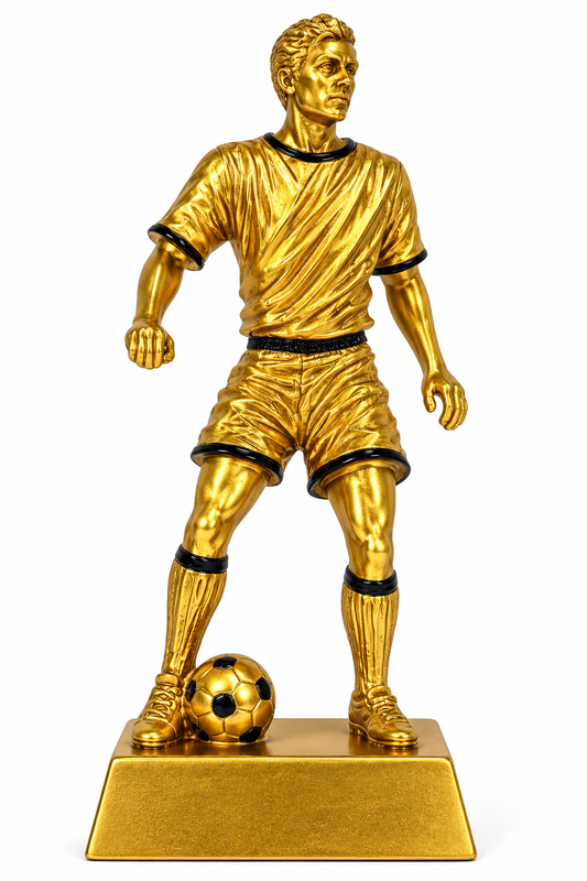 Trophée Joueur de Football Doré